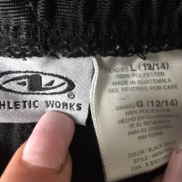 Athletic Works Capri Pants Exercise Workout Sz L - Picture 3 of 7